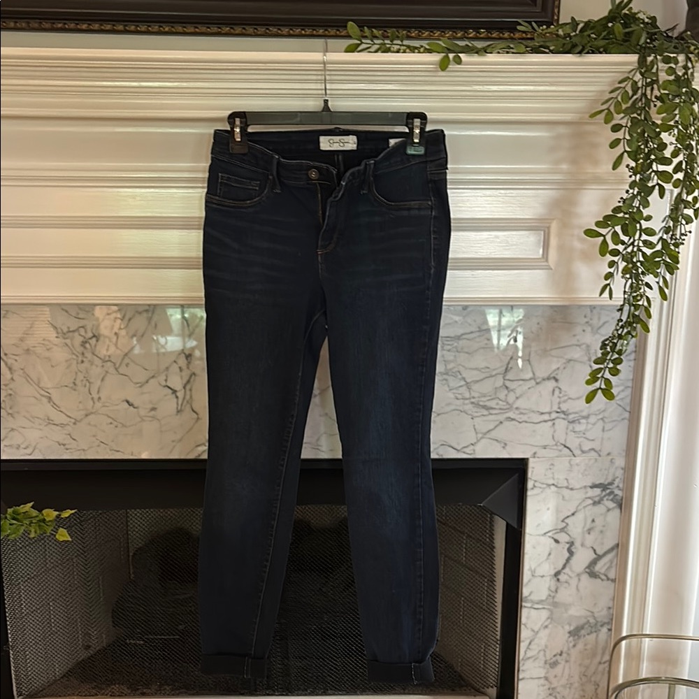 Jessica Simpson Deep Indigo Skinny Jeans